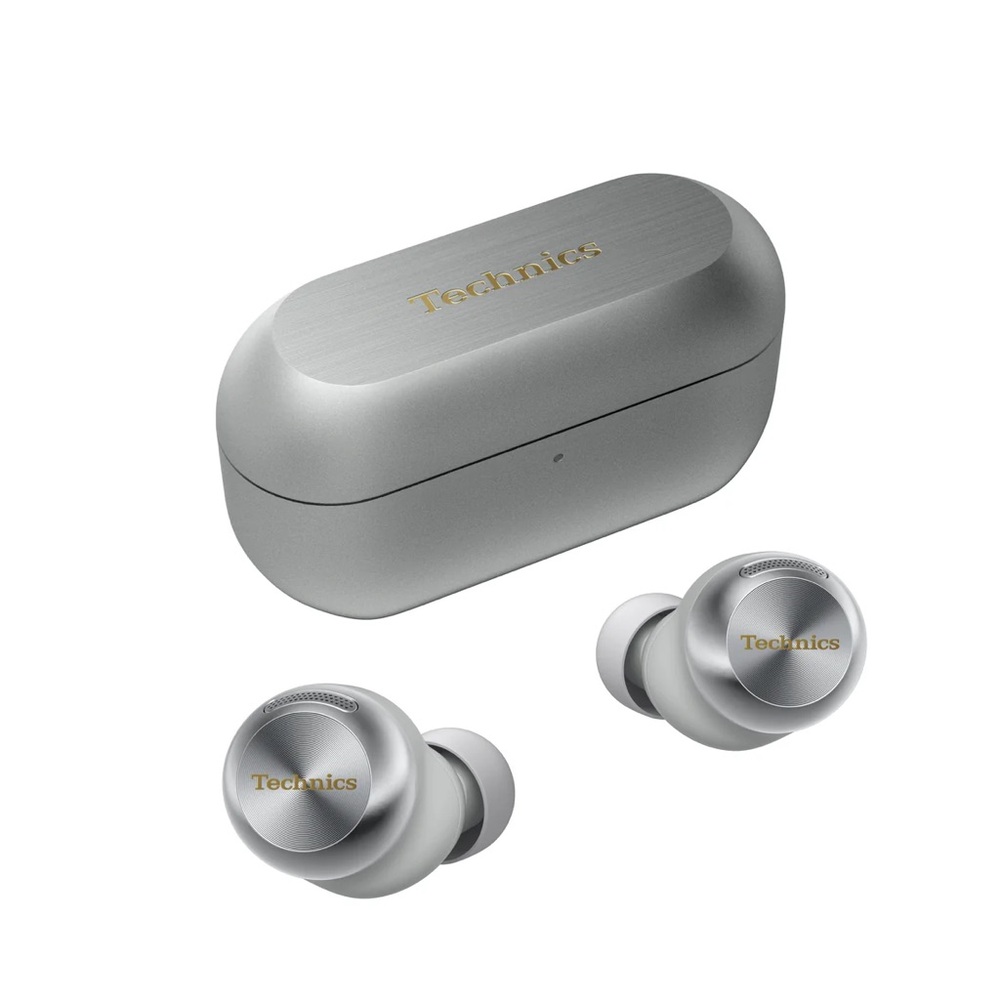 New in Box ~ Technics Hi-Res Audio Silver Earbuds